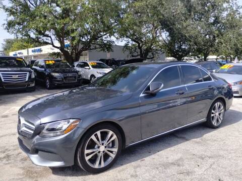 2015 Mercedes-Benz C-Class for sale at Auto World US Corp in Plantation FL