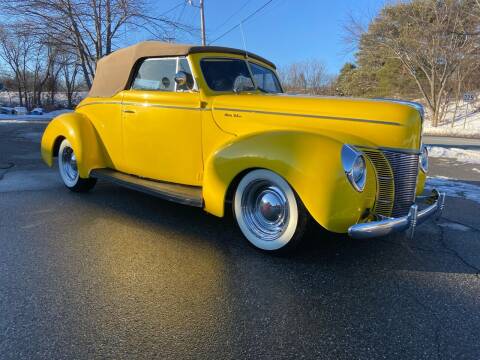 1940 Ford Cabriolet  for sale at Clair Classics in Westford MA