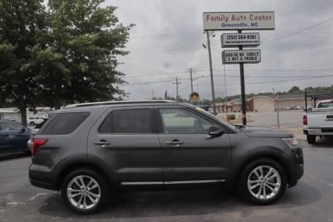 2019 Ford Explorer for sale at FAMILY AUTO CENTER in Greenville NC