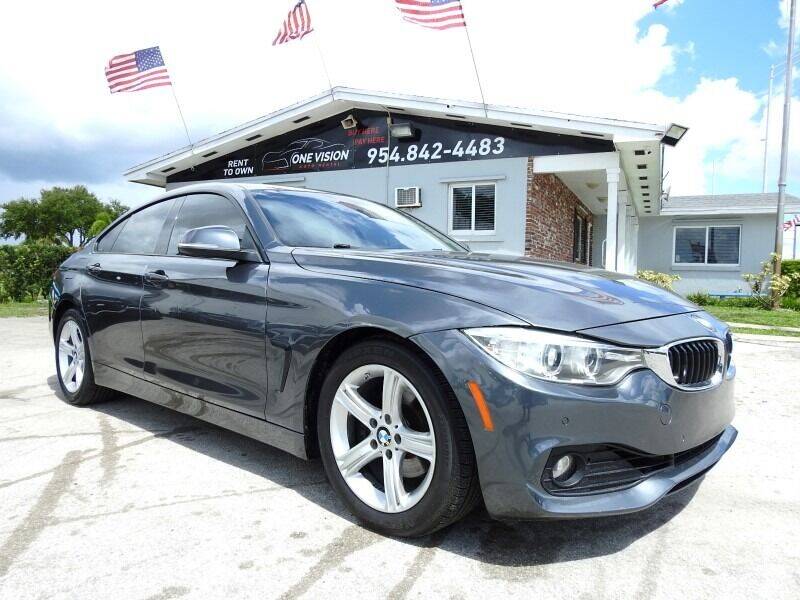 2015 BMW 4 Series for sale at One Vision Auto in Hollywood FL