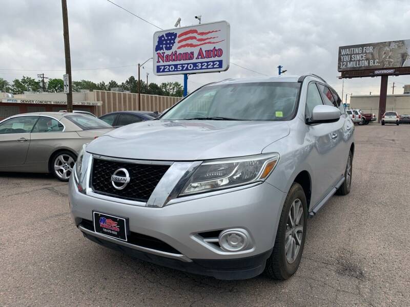 2013 Nissan Pathfinder for sale at Nations Auto Inc. II in Denver CO