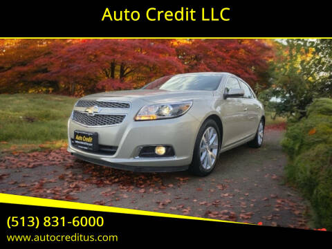 2013 Chevrolet Malibu for sale at Auto Credit LLC in Milford OH