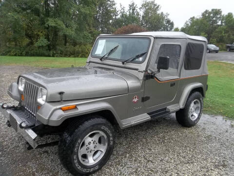 1988 Jeep Wrangler for sale at JIM'S COUNTRY MOTORS in Corry PA