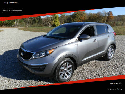 2016 Kia Sportage for sale at Tansky Motors Inc. in Rockbridge OH