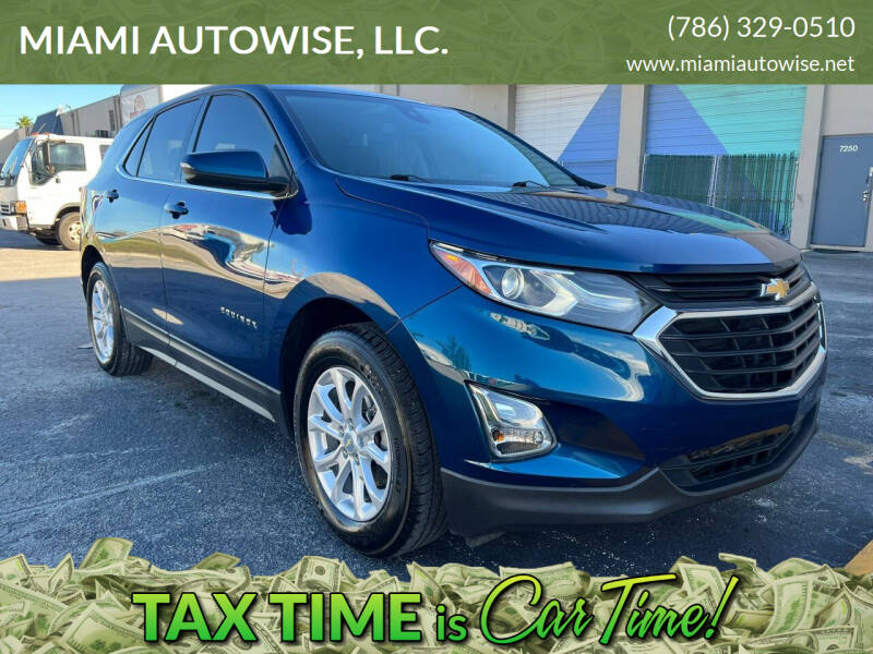 2019 Chevrolet Equinox for sale at MIAMI AUTOWISE, LLC. in Miami FL