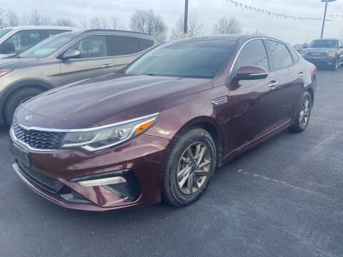 2019 Kia Optima for sale at EAGLE ONE AUTO SALES in Leesburg OH