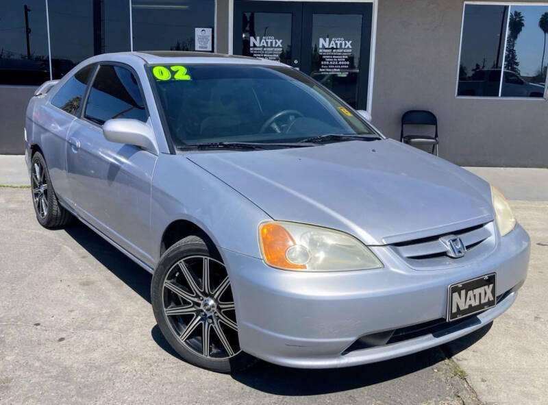 2002 Honda Civic for sale at AUTO NATIX in Tulare CA