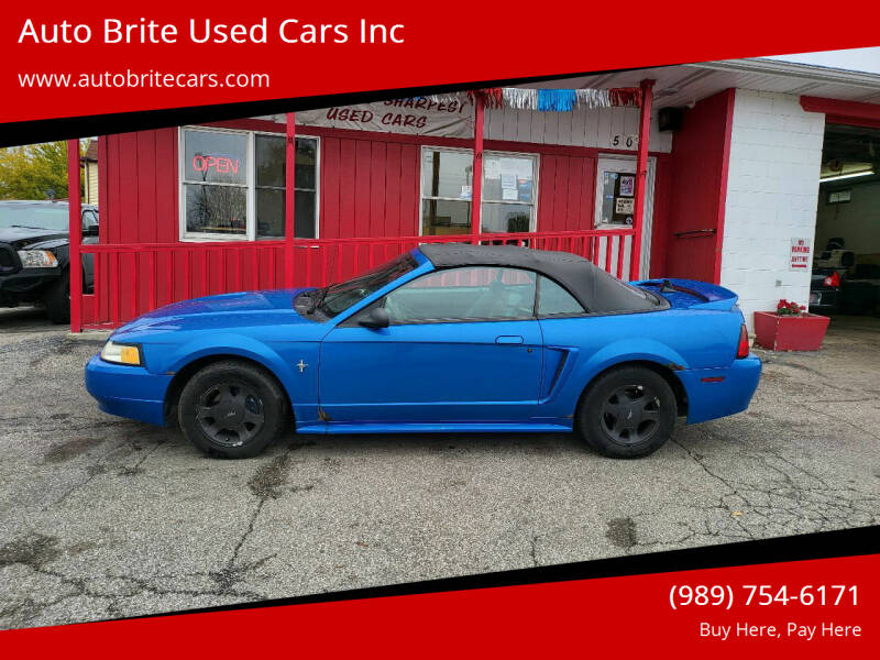 2000 Ford Mustang for sale at Auto Brite Used Cars Inc in Saginaw MI