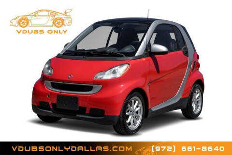 2009 Smart fortwo for sale at VDUBS ONLY in Plano TX
