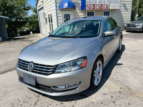 2012 Volkswagen Passat for sale at Silver Auto Partners in San Antonio TX