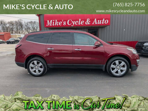 2017 Chevrolet Traverse for sale at MIKE'S CYCLE & AUTO in Connersville IN