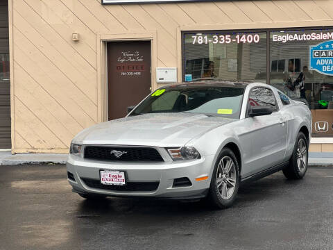 2010 Ford Mustang for sale at Eagle Auto Sale LLC in Holbrook MA