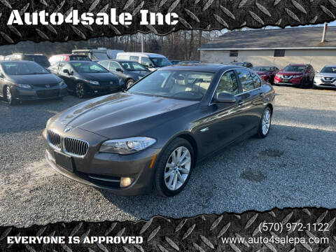 2013 BMW 5 Series for sale at Auto4sale Inc in Mount Pocono PA