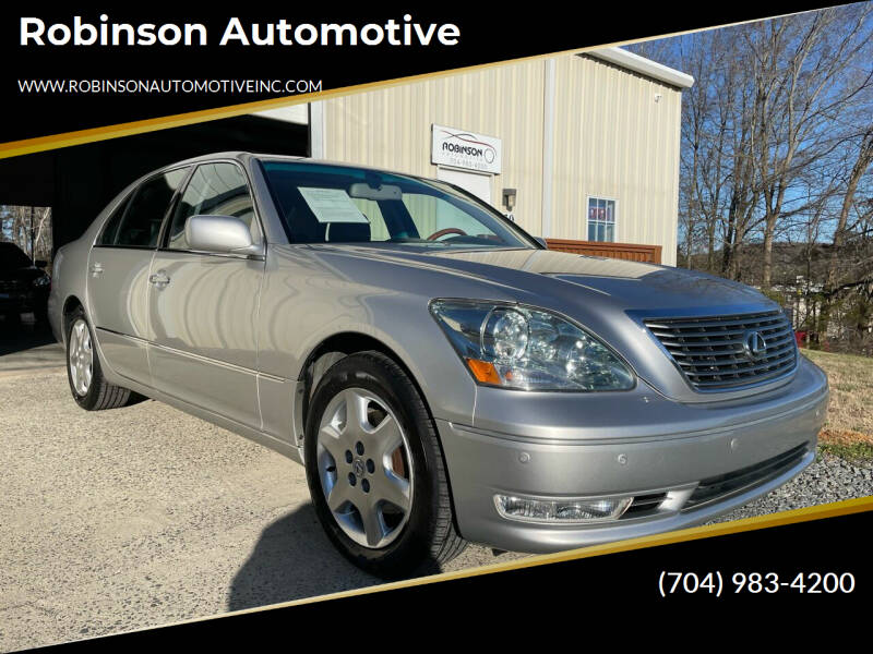 2005 Lexus LS 430 for sale at Robinson Automotive in Albemarle NC