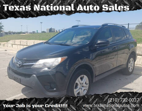 2015 Toyota RAV4 for sale at Texas National Auto Sales in San Antonio TX