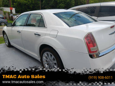 2012 Chrysler 300 for sale at TMAC Auto Sales & Window Tinting in Durham NC