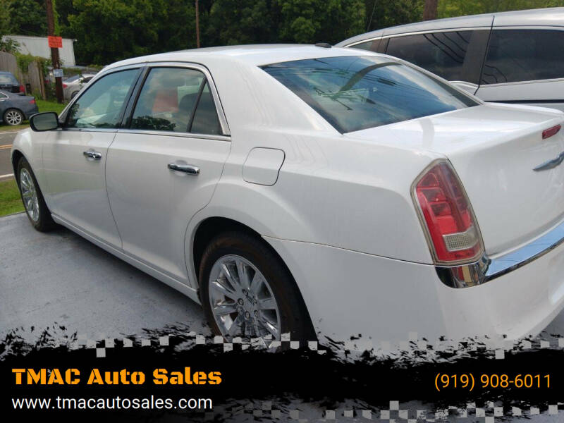 2012 Chrysler 300 for sale at TMAC Auto Sales & Window Tinting in Durham NC