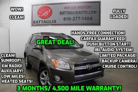 2009 Toyota RAV4 for sale at Battaglia Auto Sales in Plymouth Meeting PA