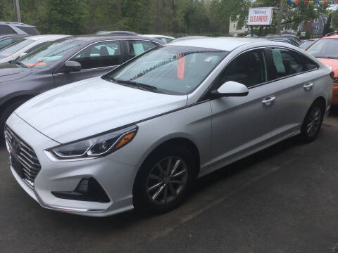 2018 Hyundai Sonata for sale at MELILLO MOTORS INC in North Haven CT