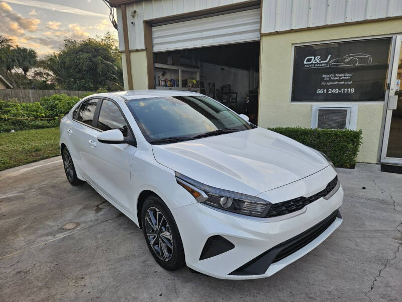 2022 Kia Forte for sale at O & J Auto Sales in Royal Palm Beach FL