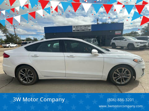 2020 Ford Fusion for sale at 3W Motor Company in Fritch TX