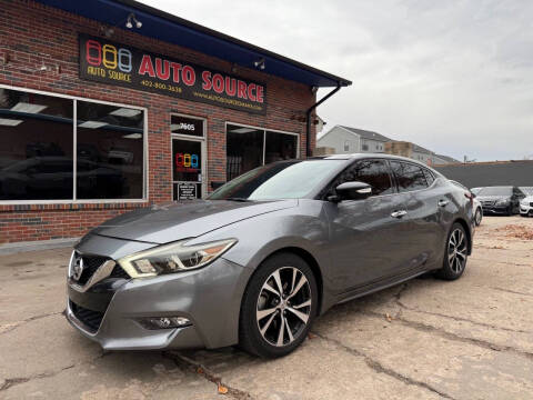 2018 Nissan Maxima for sale at Auto Source in Ralston NE