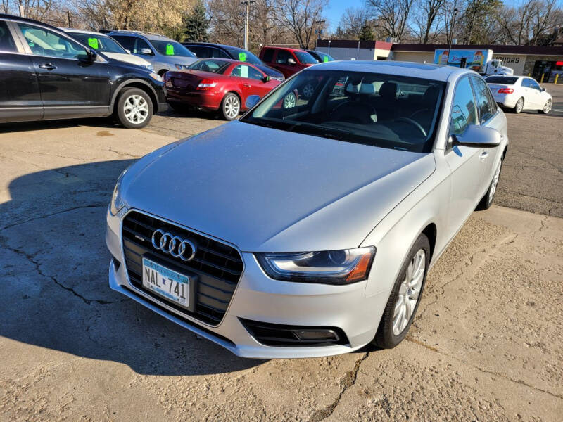 2013 Audi A4 for sale at Prime Time Auto LLC in Shakopee MN