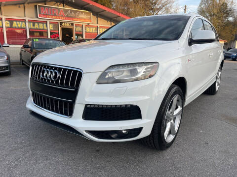 2015 Audi Q7 for sale at Mira Auto Sales in Raleigh NC