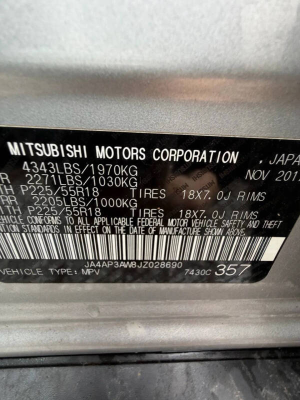 2018 Mitsubishi Outlander Sport 2.4 SE