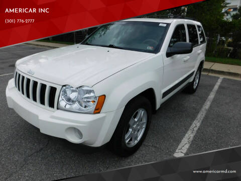 2006 Jeep Grand Cherokee for sale at AMERICAR INC in Laurel MD