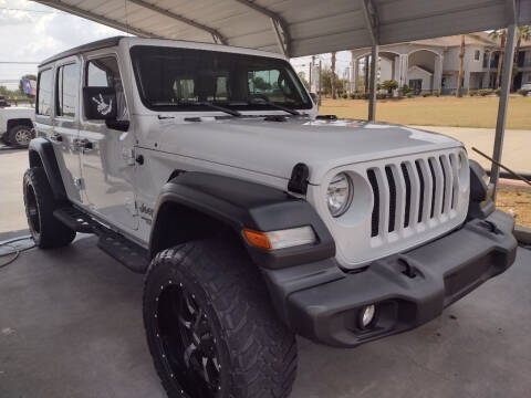 2018 Jeep Wrangler Unlimited for sale at JAVY AUTO SALES in Houston TX