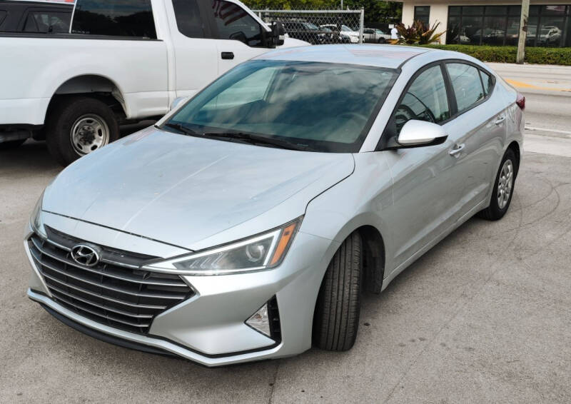 2019 Hyundai Elantra for sale at H.A. Twins Corp in Miami FL