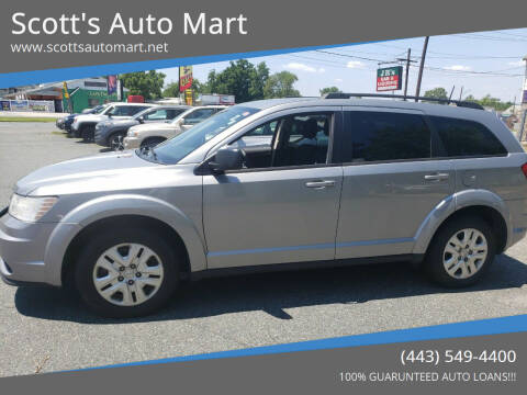 2019 Dodge Journey for sale at Scott's Auto Mart in Dundalk MD