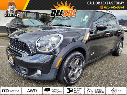 2012 MINI Cooper Countryman for sale at Del Sol Auto Sales in Everett WA