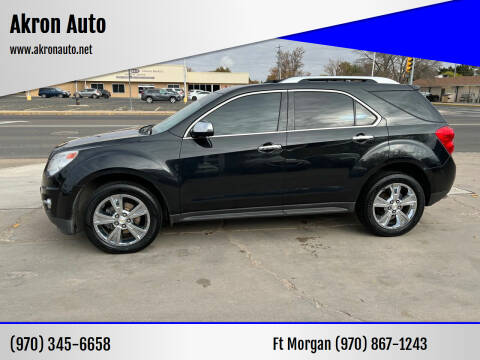 2015 Chevrolet Equinox for sale at Akron Auto in Akron CO