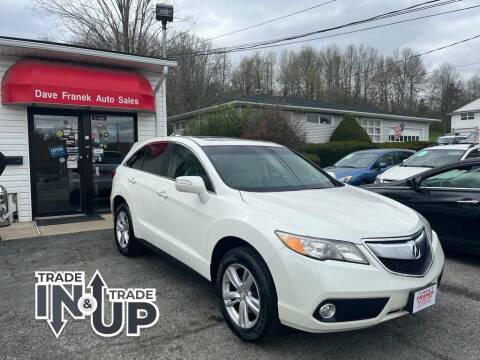 2015 Acura RDX for sale at Dave Franek Automotive in Wantage NJ