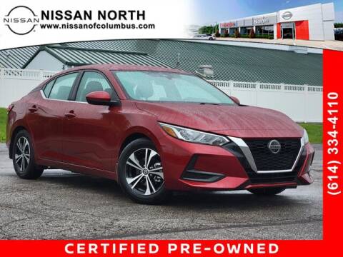 2021 Nissan Sentra for sale at Auto Center of Columbus in Columbus OH