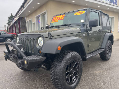 2016 Jeep Wrangler Willys Wheeler W
