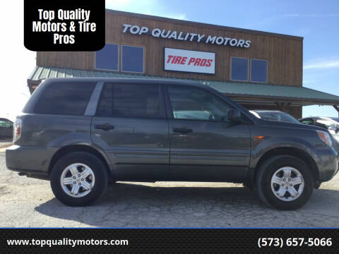 2007 Honda Pilot for sale at Top Quality Motors & Tire Pros in Ashland MO