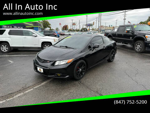 2012 Honda Civic for sale at All In Auto Inc in Palatine IL