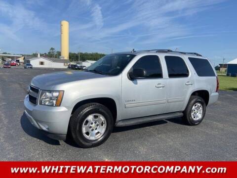 2012 Chevrolet Tahoe for sale at WHITEWATER MOTOR CO in Milan IN