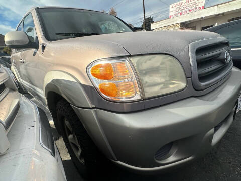 2001 Toyota Sequoia for sale at LUCKY MTRS in Pomona CA