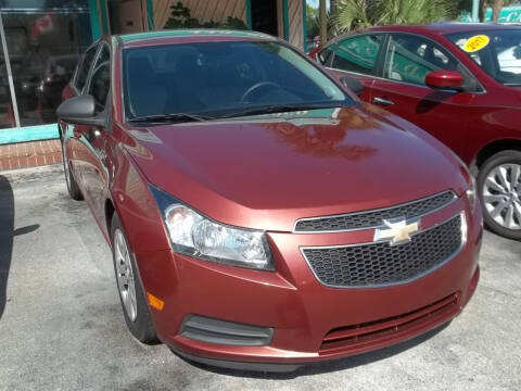 2012 Chevrolet Cruze for sale at PJ's Auto World Inc in Clearwater FL