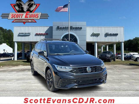 2022 Volkswagen Tiguan for sale at SCOTT EVANS CHRYSLER DODGE in Carrollton GA