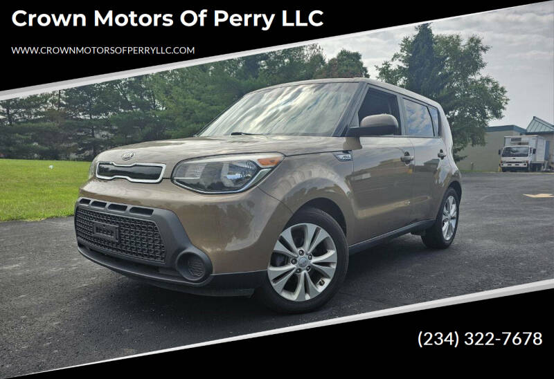 2015 Kia Soul for sale at Crown Motors Of Perry LLC in Canton OH