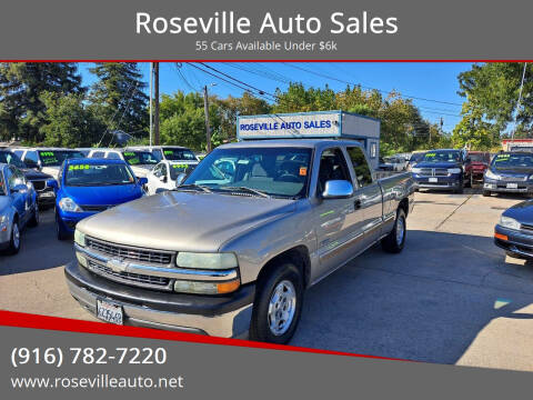 2002 Chevrolet Silverado 1500 for sale at Roseville Auto Sales in Roseville CA