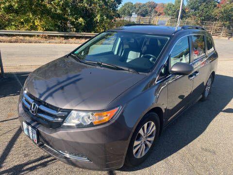 2015 Honda Odyssey for sale at SODA MOTORS AUTO SALES LLC in Newport RI