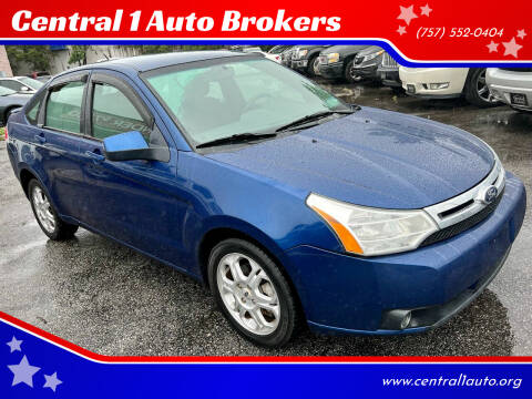 2009 Ford Focus for sale at Central 1 Auto Brokers in Virginia Beach VA