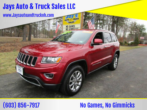 2014 Jeep Grand Cherokee for sale at Jays Auto & Truck Sales LLC in Loudon NH