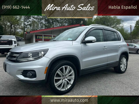 2014 Volkswagen Tiguan for sale at Mira Auto Sales in Raleigh NC